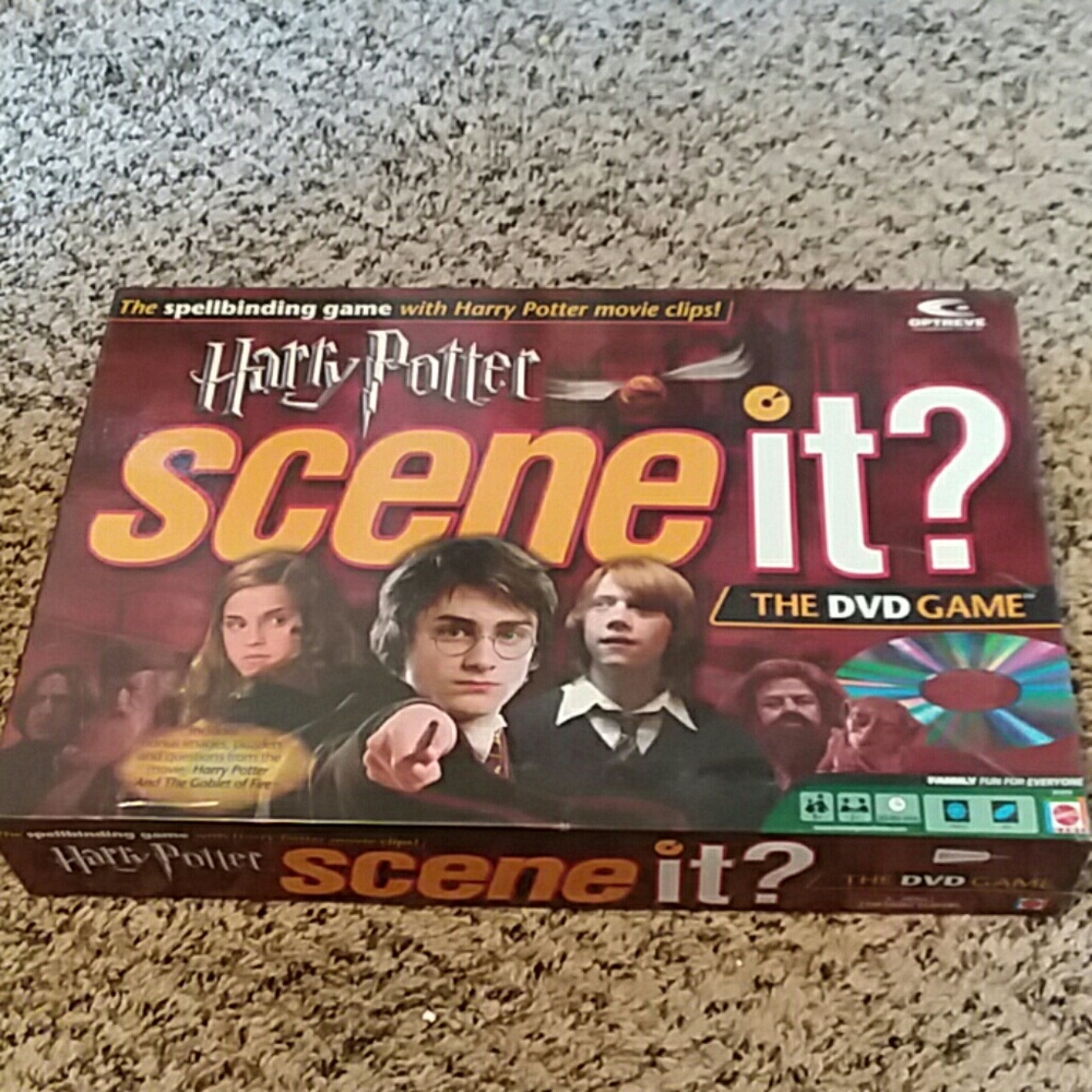 Harry Potter Scene It DVD game